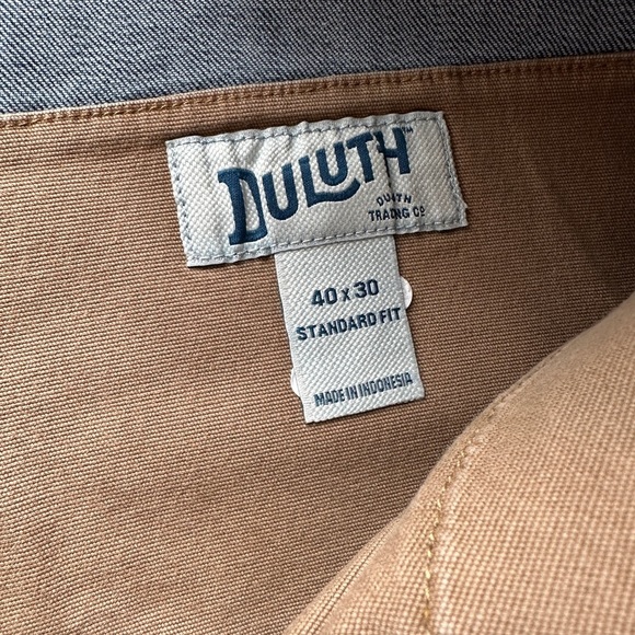 Duluth Washed Light Ballroom Double Flex Standard Fit Blue Jeans Men’s 40x30 - Picture 2 of 10